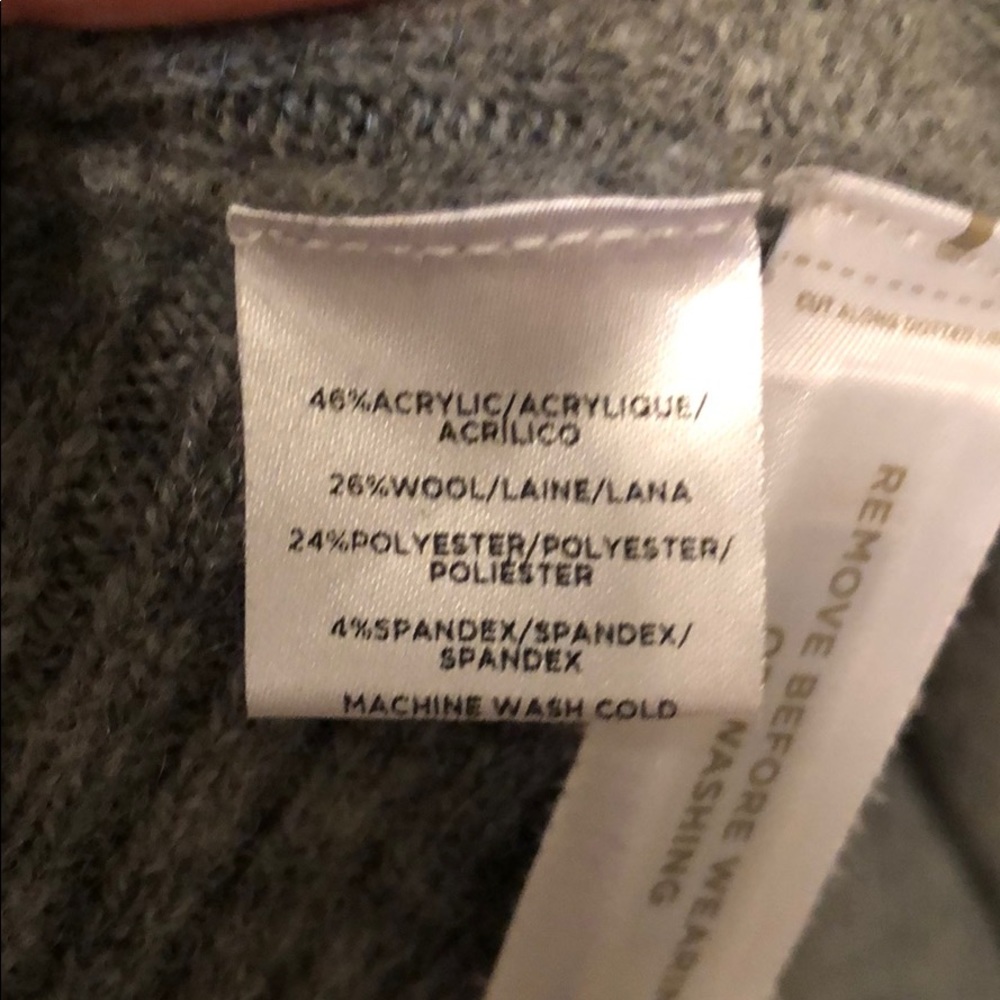 Cozy Grey Sweater - Picture 2 of 2